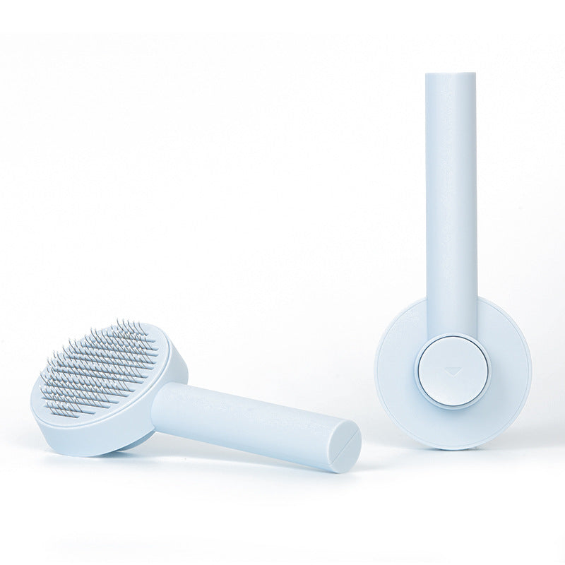 Self-Cleaning Pet Hair Brush for Dogs & Cats