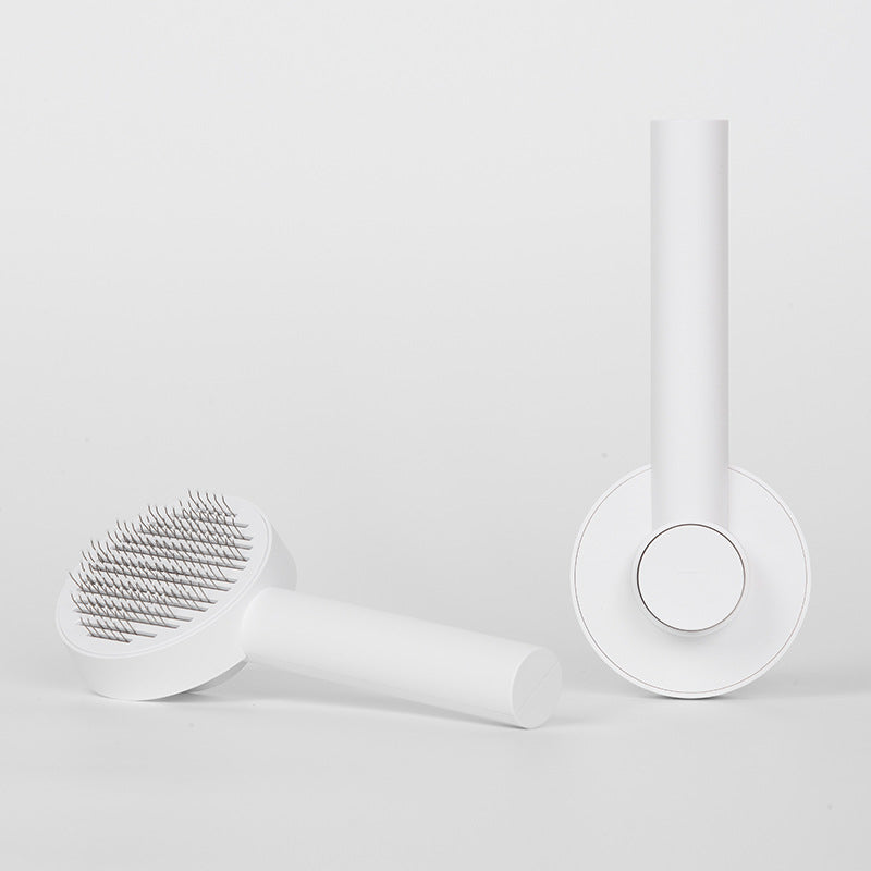 Self-Cleaning Pet Hair Brush for Dogs & Cats